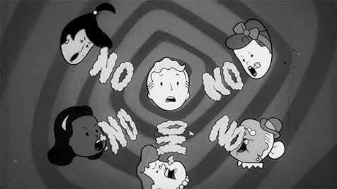 Still from Vault Seller's Survival Guide: Follow Your Nos!