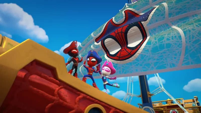 Still from Webs Ahoy!