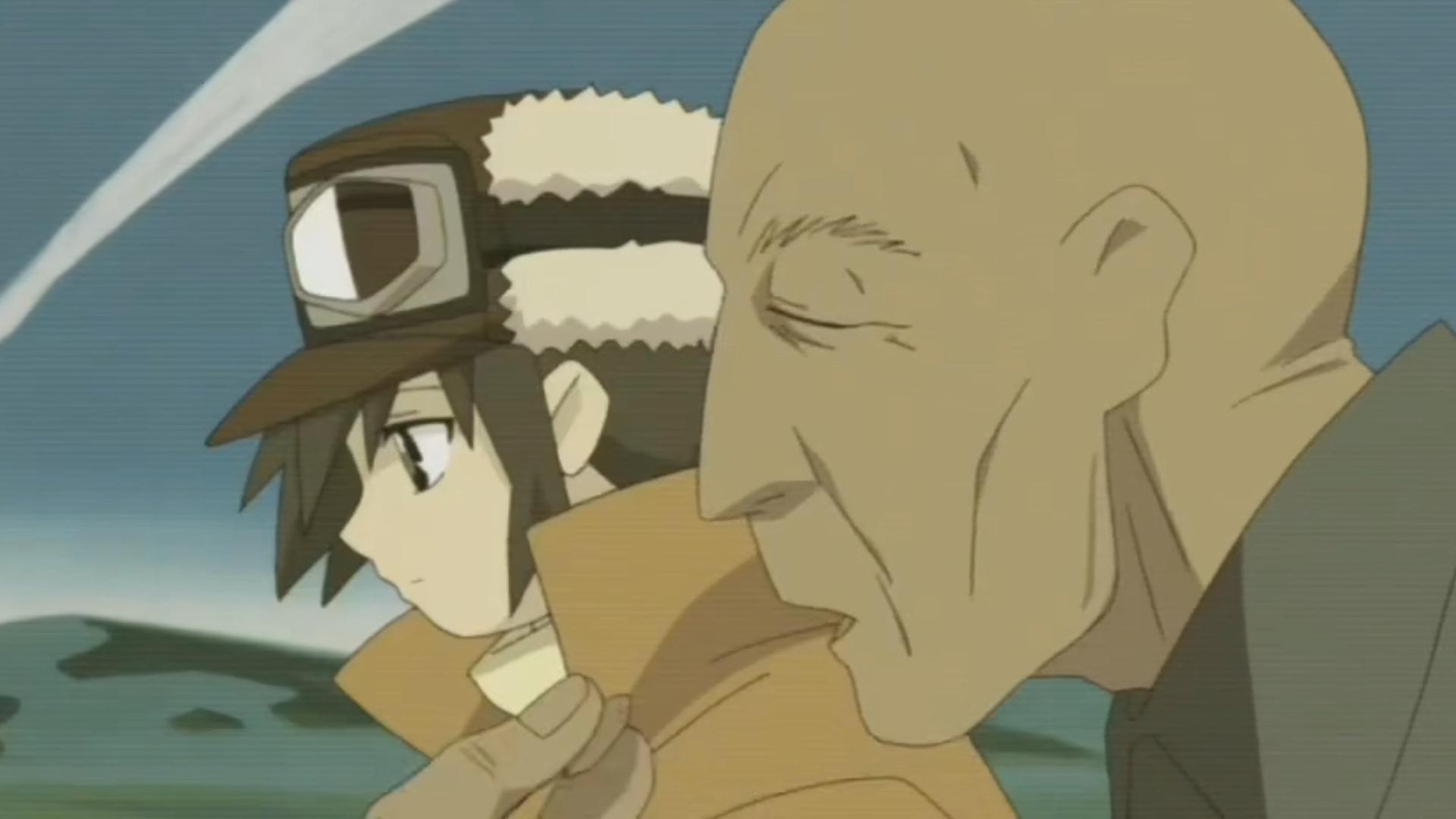 Still from Three Men Along the Rails -On the Rails-
