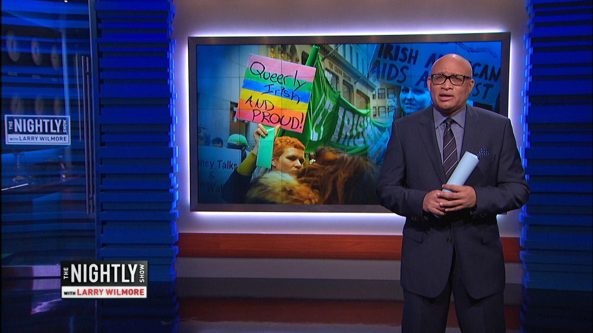 Still from LGBT Groups & The St. Patrick's Day Parade