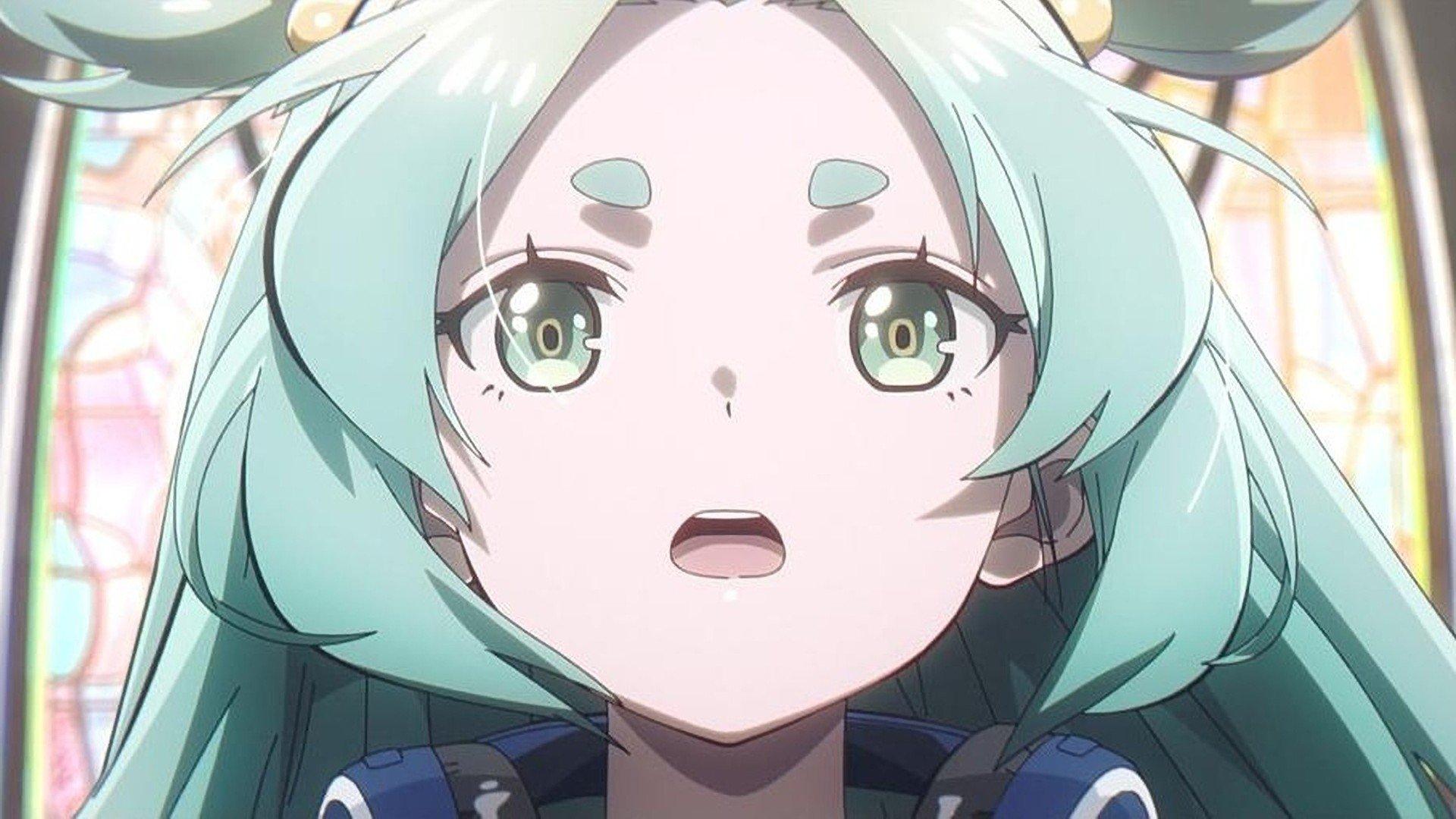 Still from The Cyan Girl