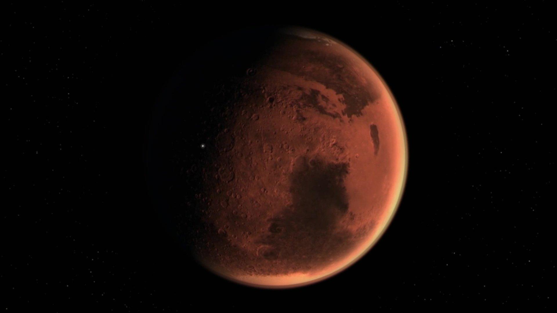 Still from NASA's Journey to Mars