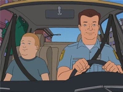 Still from Cops and Robert