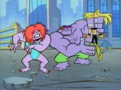 Still from The Justice Friends: Krunk's Date