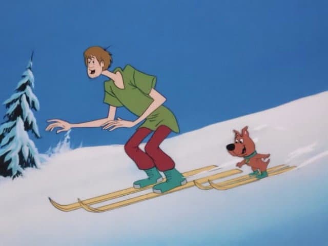 Still from Scooby's Swiss Miss