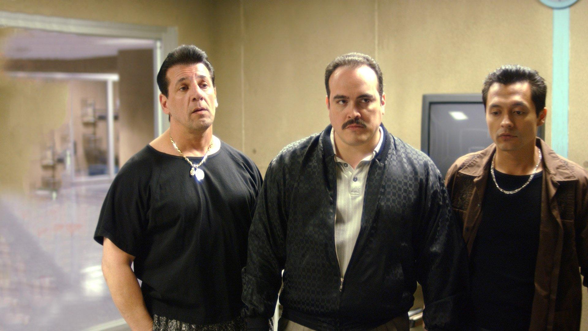 Still from Dead Man Talking