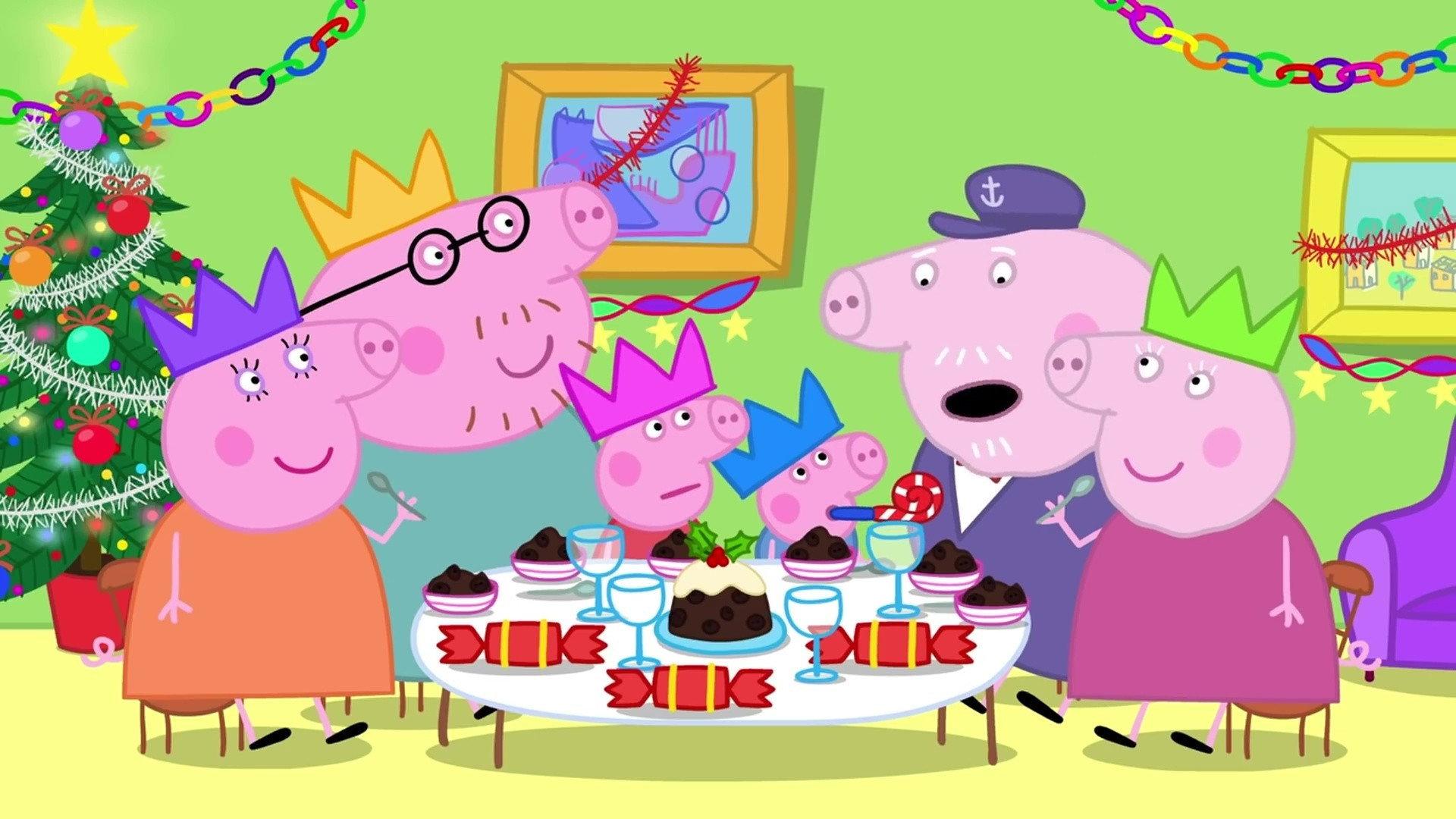 Still from Grandpa Pig's Christmas Present