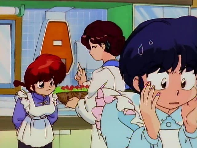 Still from Akane vs. Ranma! I'll Be the One to Inherit Mother's Recipes!