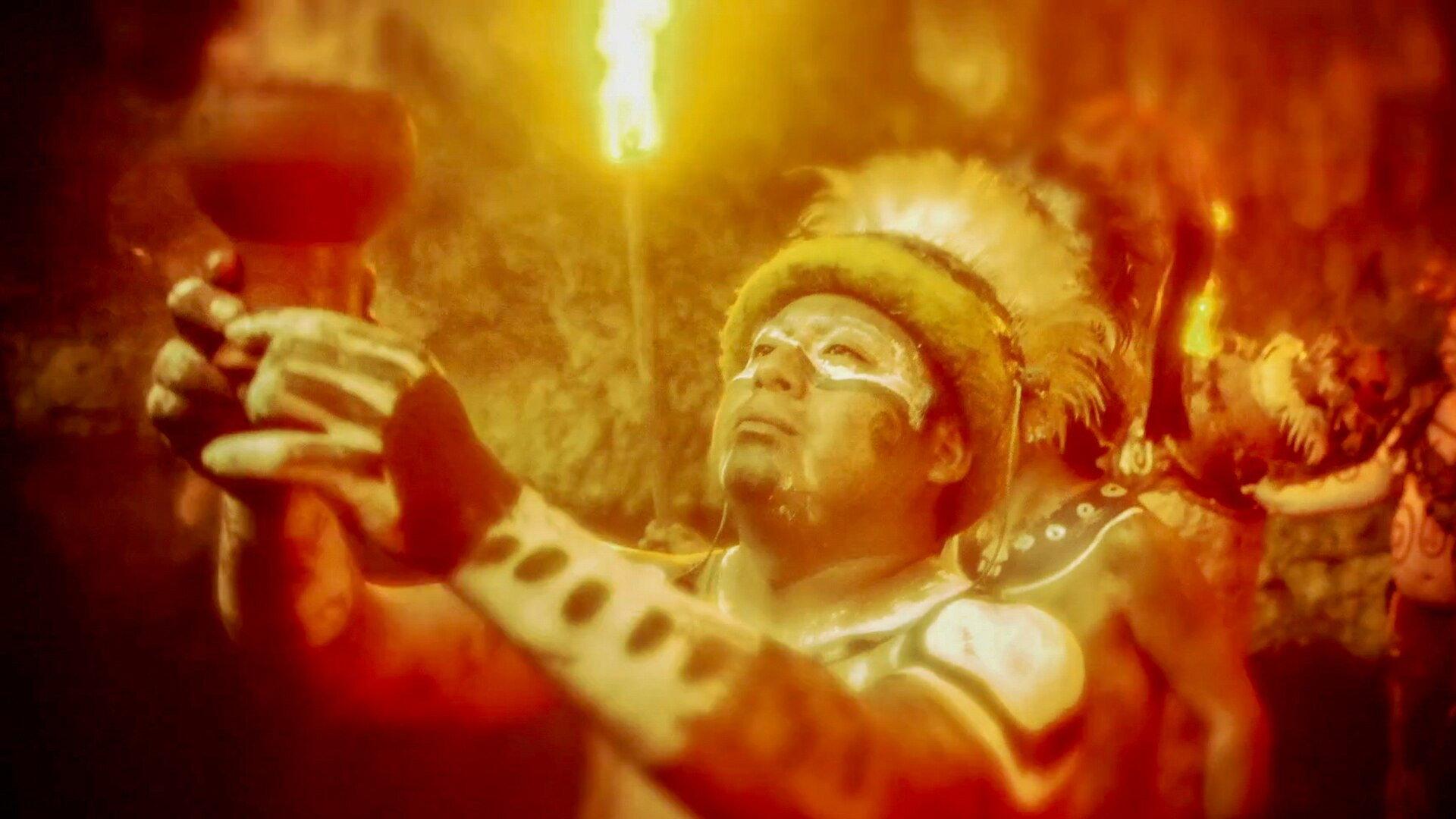 Still from Ghosts of the Mayan Ruins