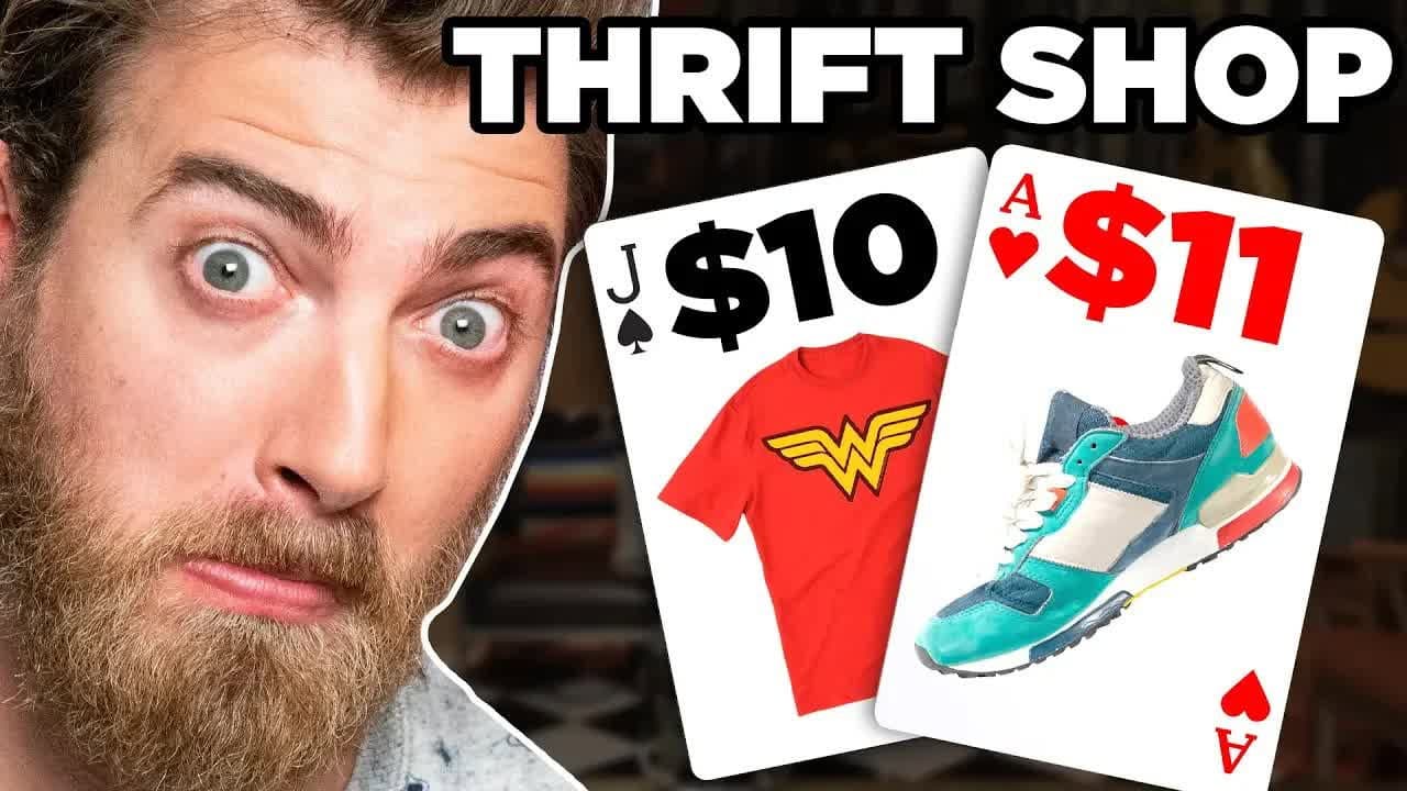 Still from Thrift Store Blackjack (GAME) ft. Emma Chamberlain