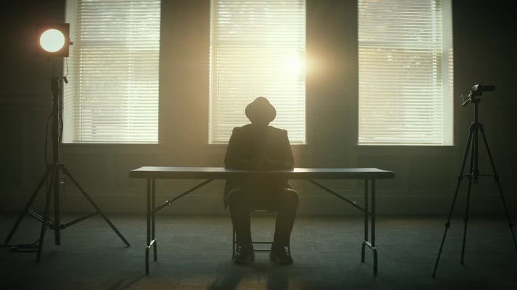 Still from The Face of Guffey Light