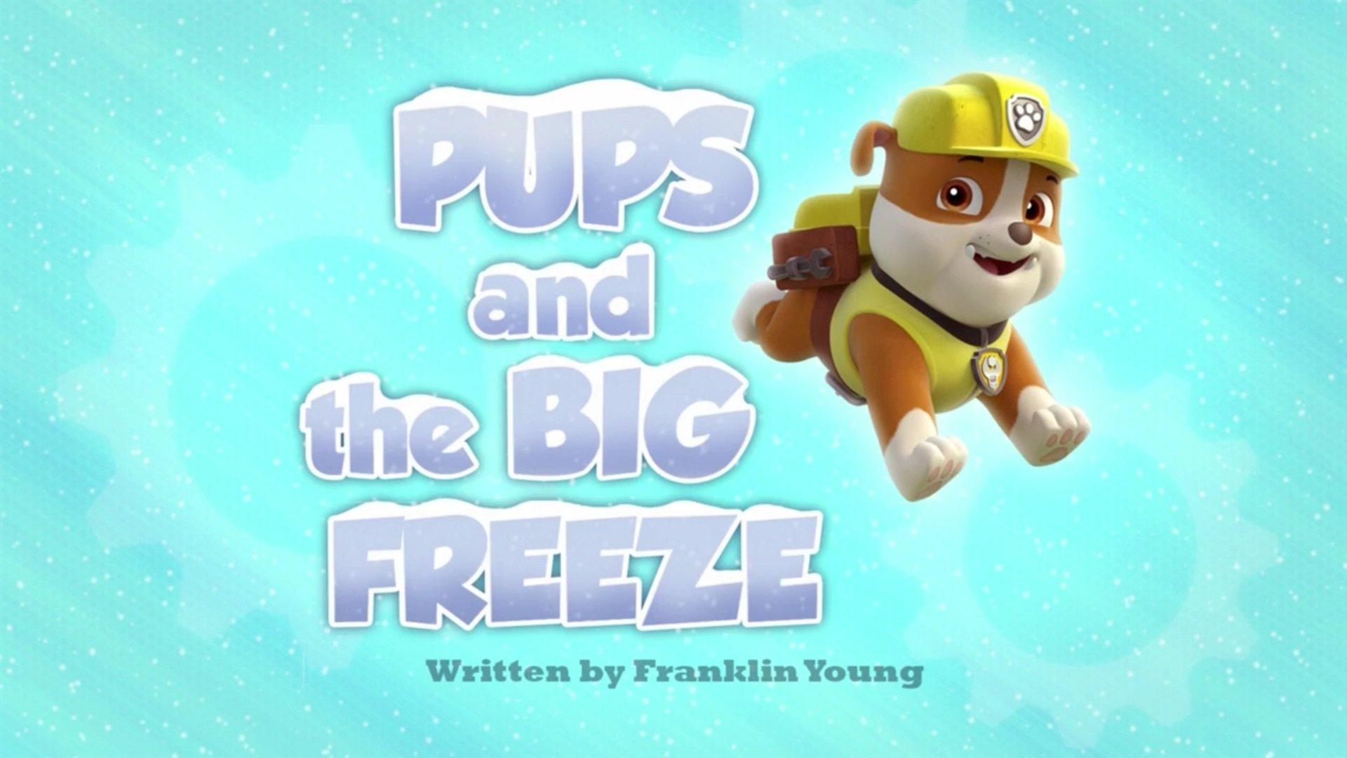 Still from Pups and the Big Freeze