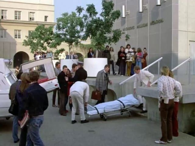 Still from A Death in Academe