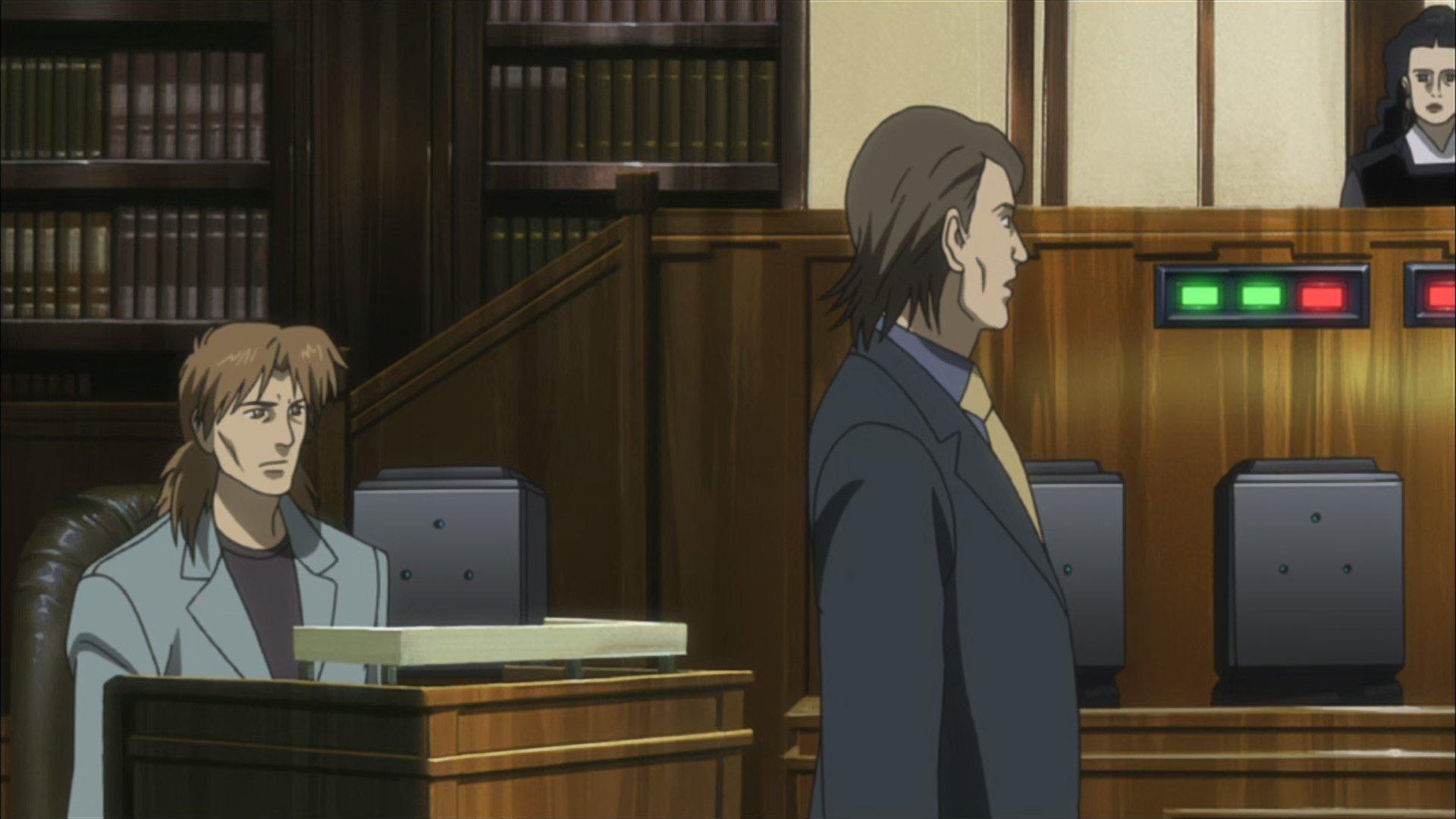 Still from DI:  One Angry Man; TRIAL