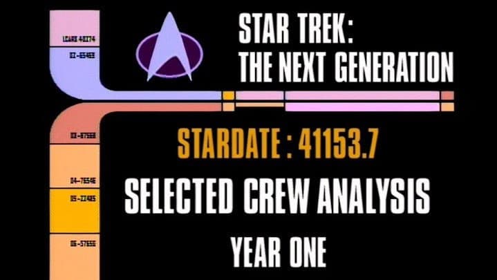 Still from Archival Mission Log: Year One - Selected Crew Analysis