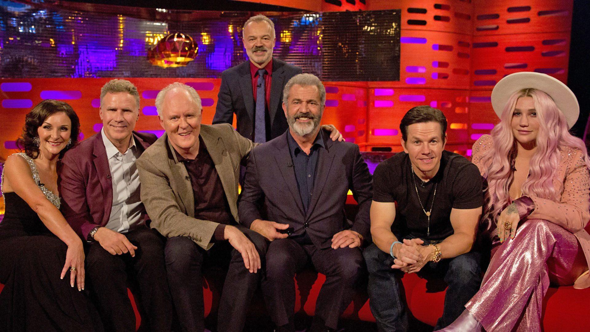 Still from Mel Gibson, Will Ferrell, Mark Wahlberg, John Lithgow, Kesha