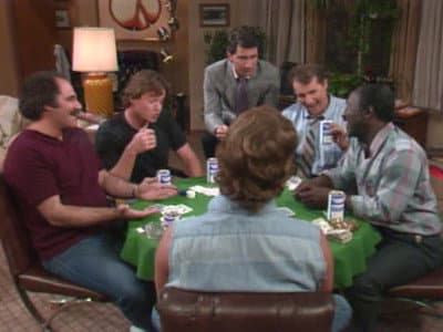 Still from The Poker Game