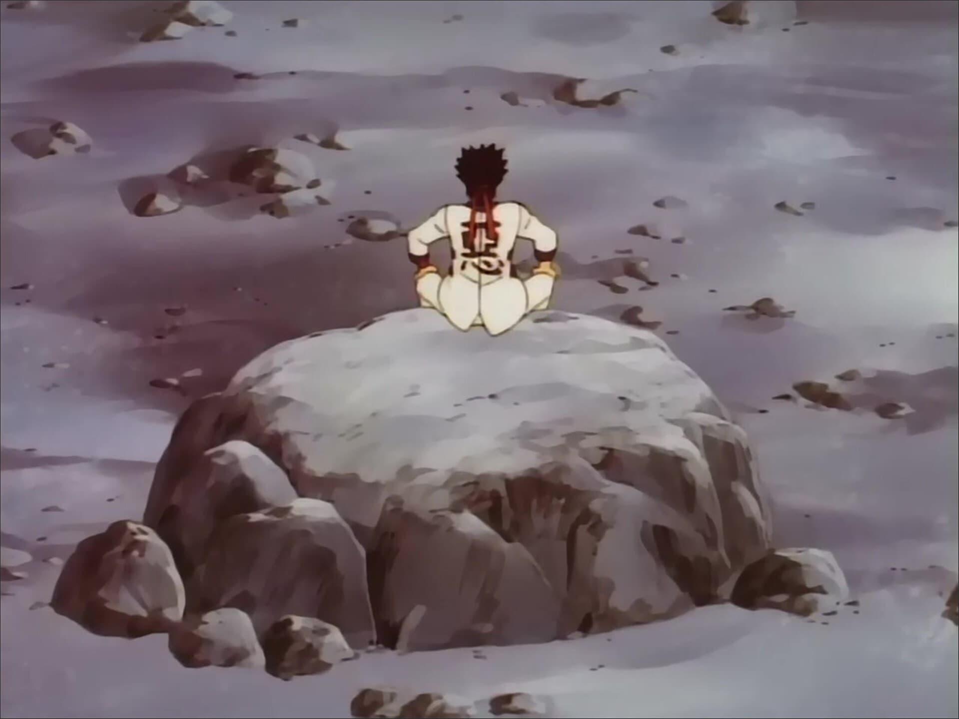 Still from Sanosuke's Secret Training: The Challenge of Anji, the Destroyer