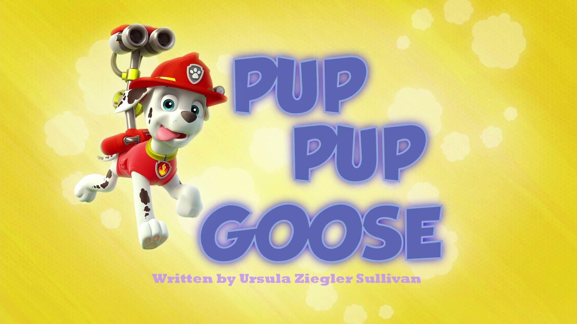 Still from Pup Pup Goose