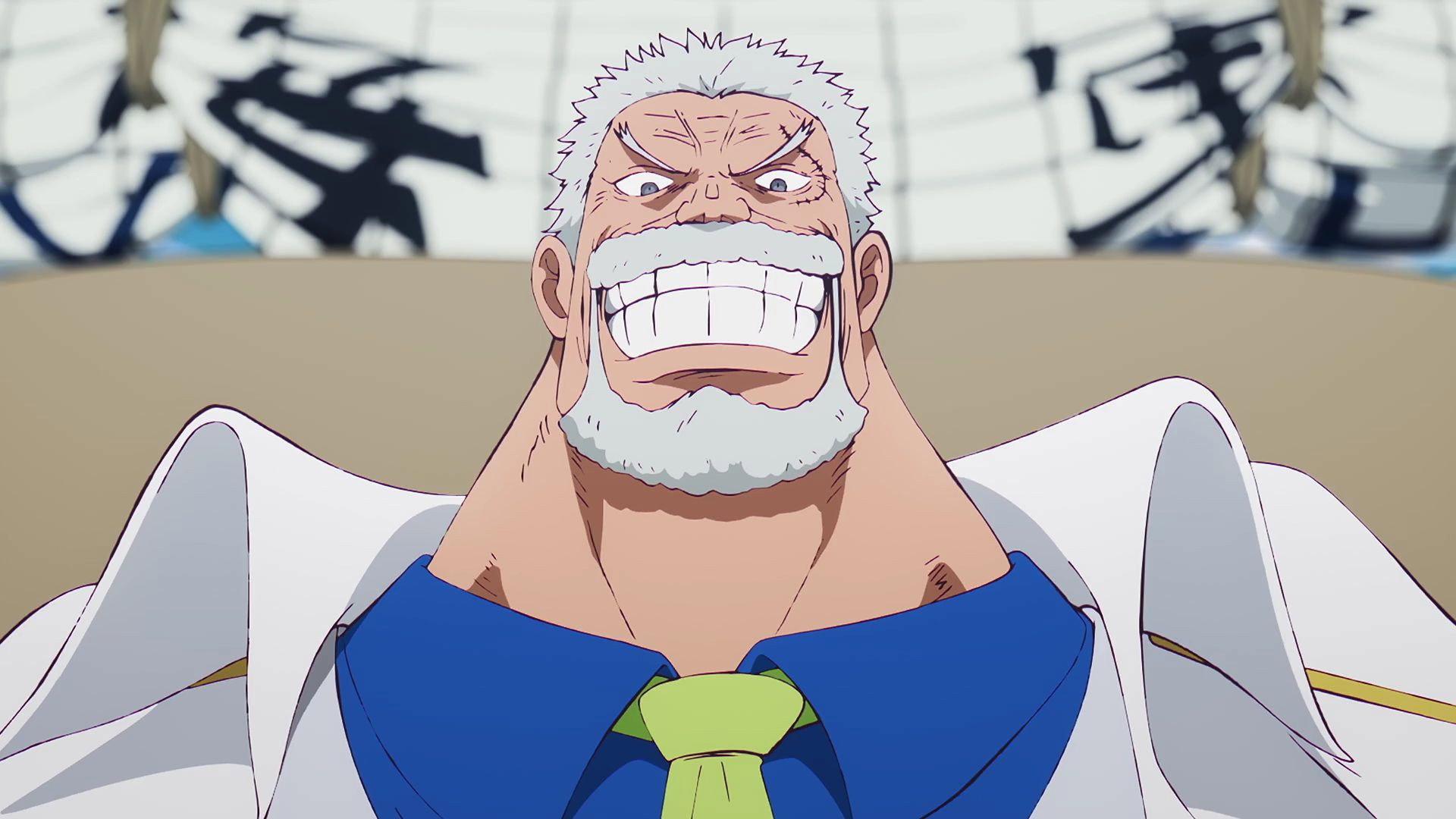 Still from For the Beloved Pupil - The Fist of Vice Admiral Garp!