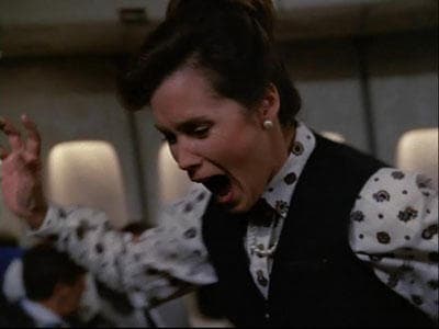 Still from The Corpse Flew First Class
