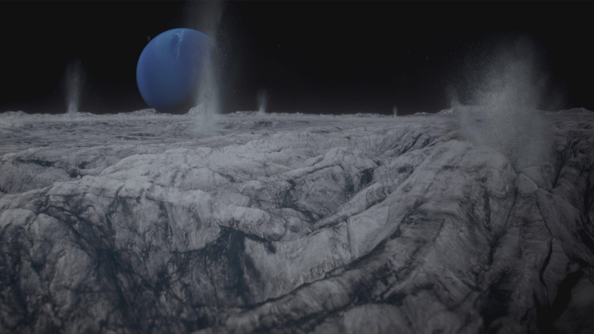 Still from The Planets: Ice Worlds