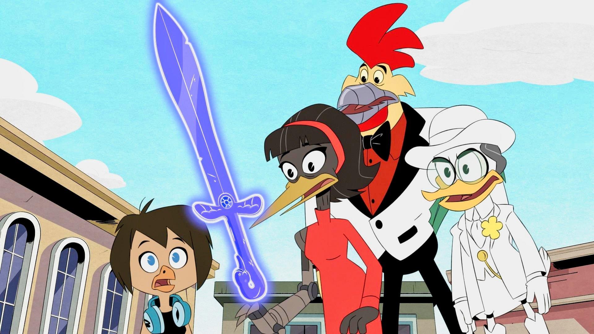 Still from The Split Sword of Swanstantine!