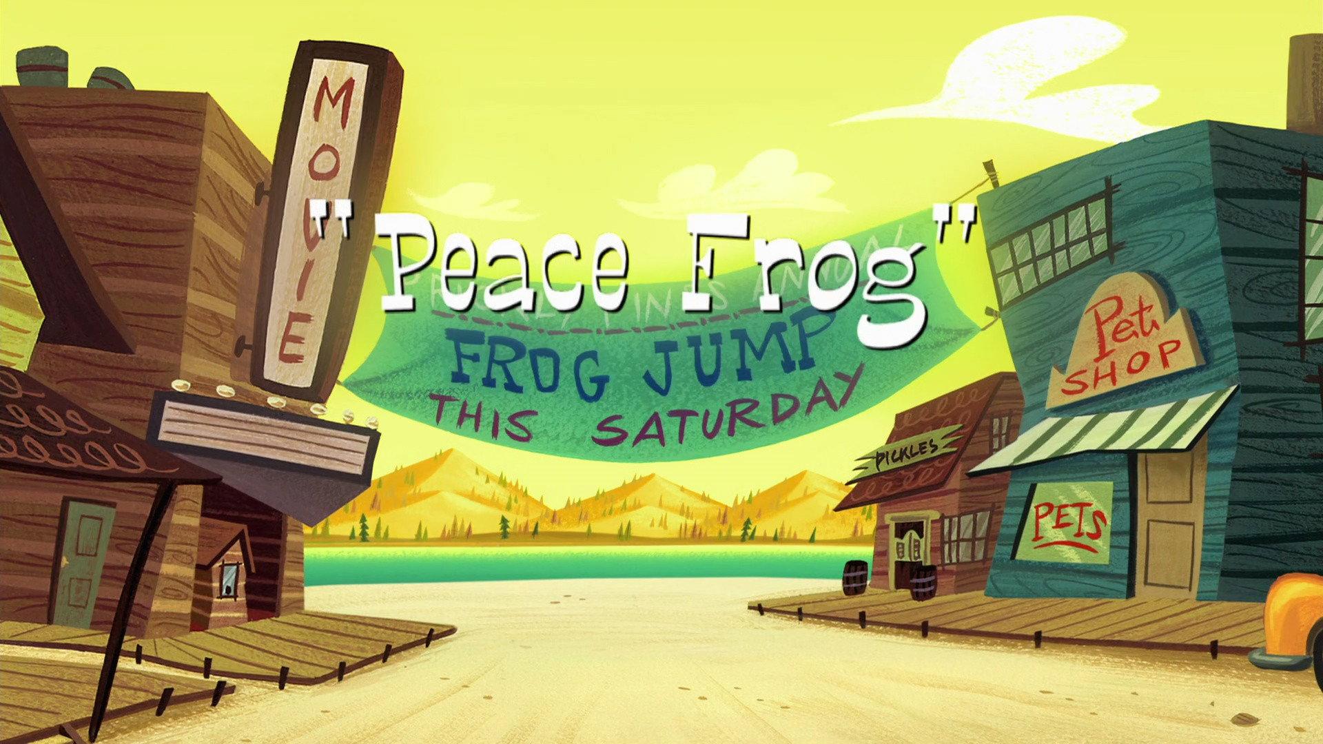 Still from Peace Frog