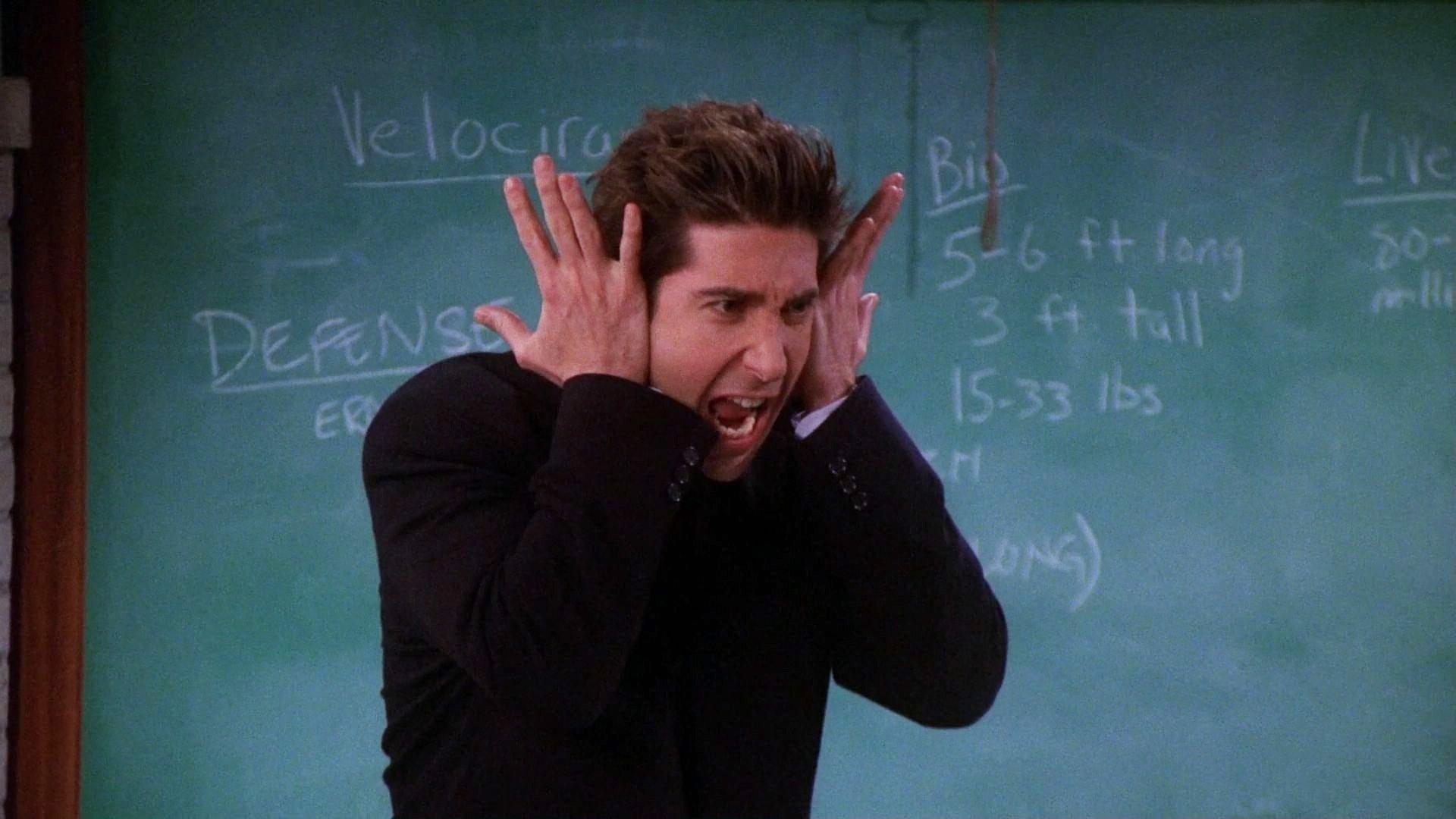 Still from The One with Joey's Award