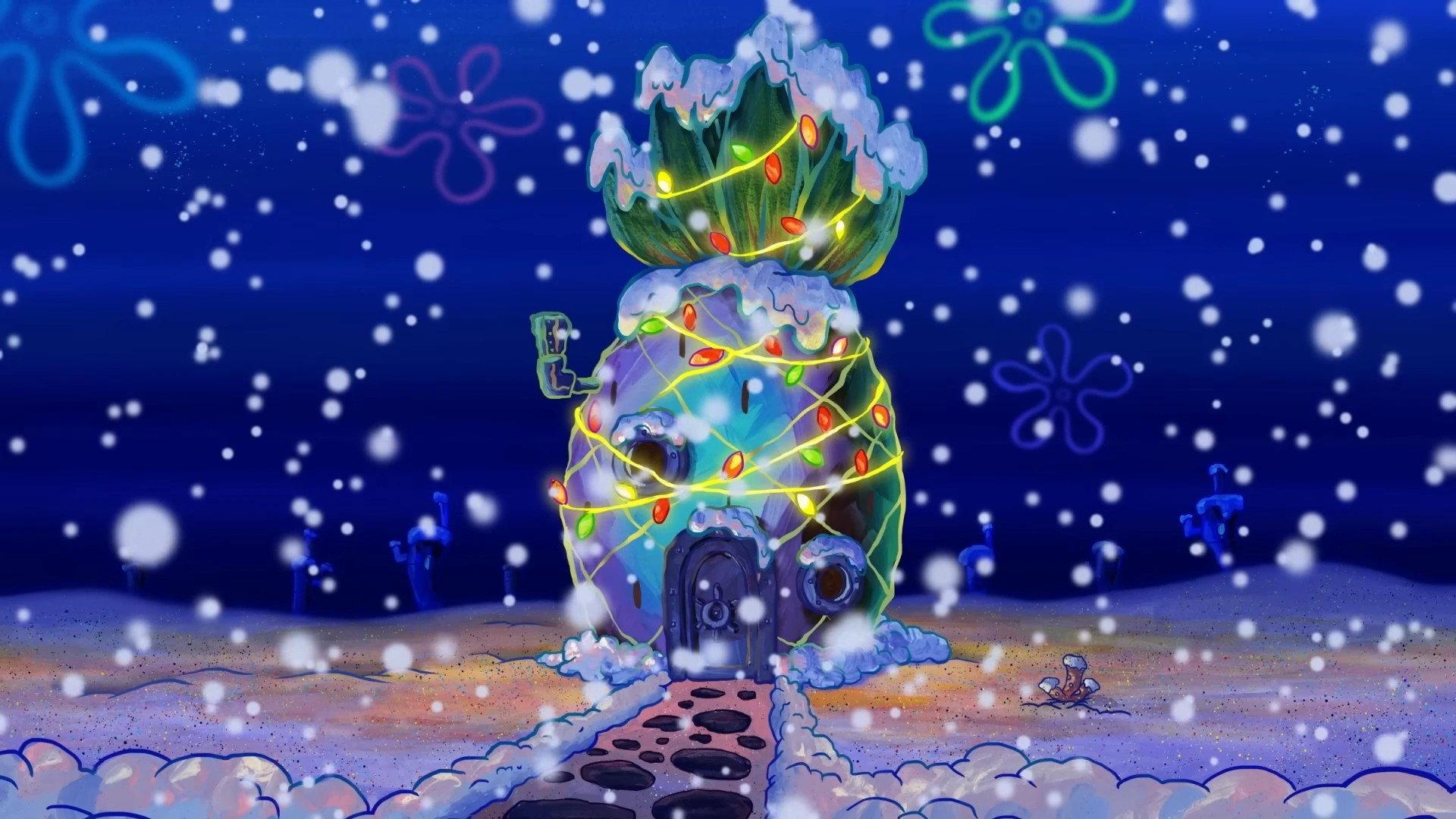 Still from Twas the Night Before Spongemas