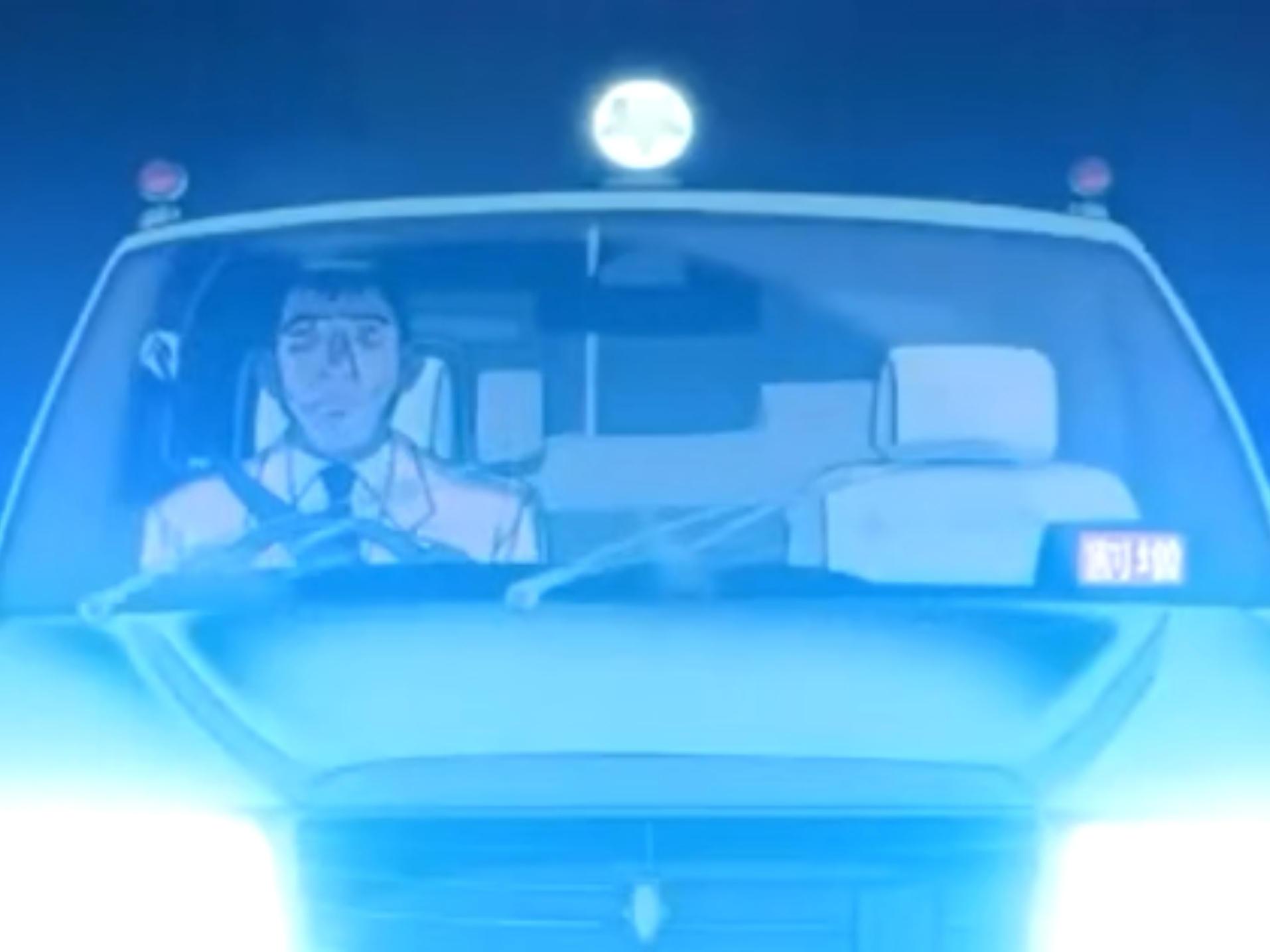 Still from The Life-Taking Psychic Photo – Railway Crossing of Evil