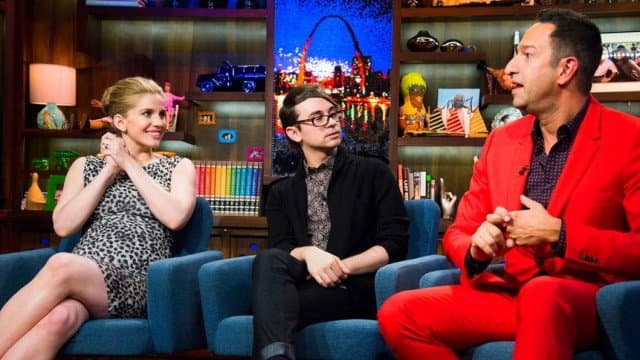 Still from Anna Chlumsky, Christian Siriano & Christos Garkinos