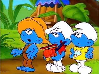 Still from Shutterbug Smurfs