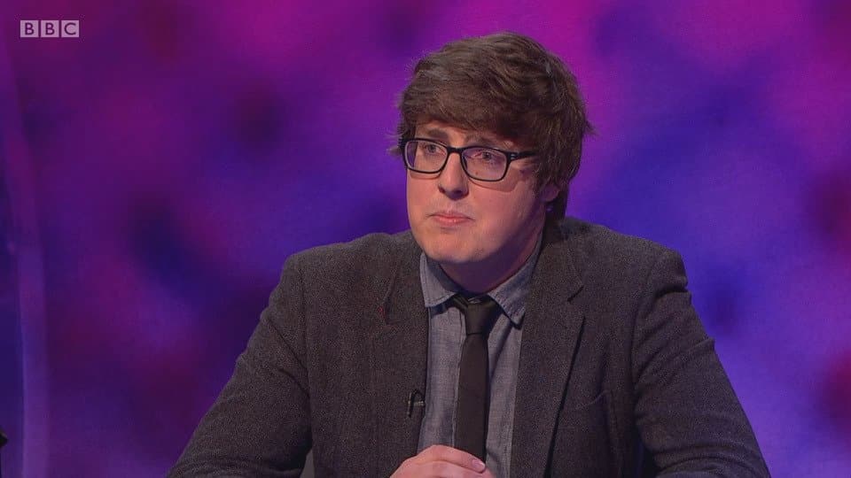 Still from James Acaster, Angela Barnes, Kerry Godliman, Nish Kumar, Glenn Moore