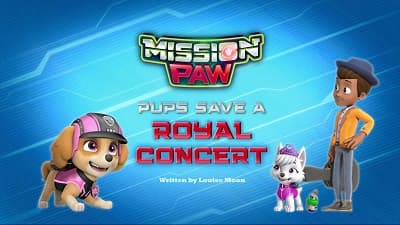 Still from Mission PAW: Pups Save a Royal Concert