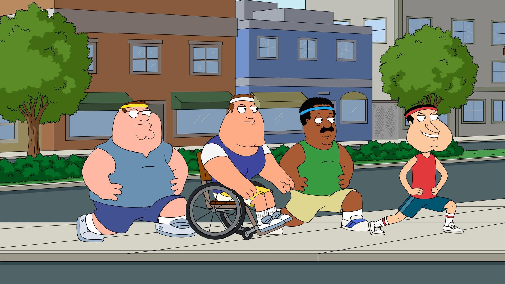 Still from Family Guy Lite
