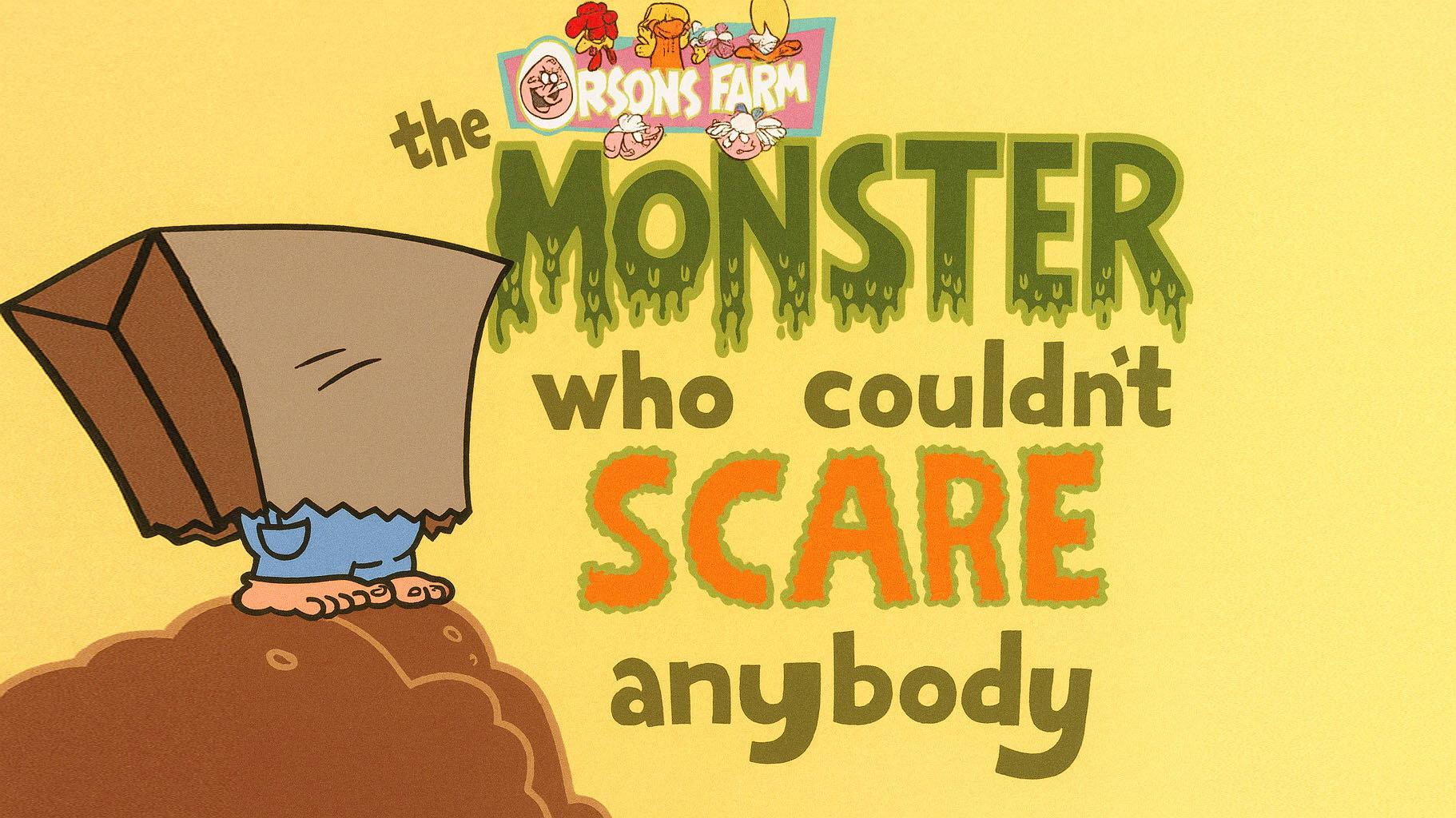 Still from The Monster Who Couldn't Scare Anybody