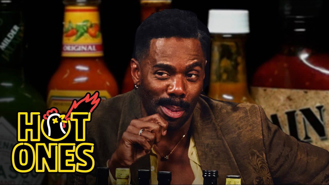 Still from Colman Domingo Escapes the Jaws of Darkness While Eating Spicy Wings