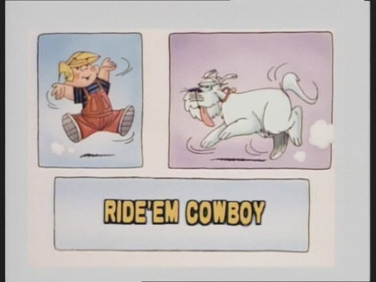 Still from Ride'Em Cowboy/Tenting Tonight/A Hair Raising Tale