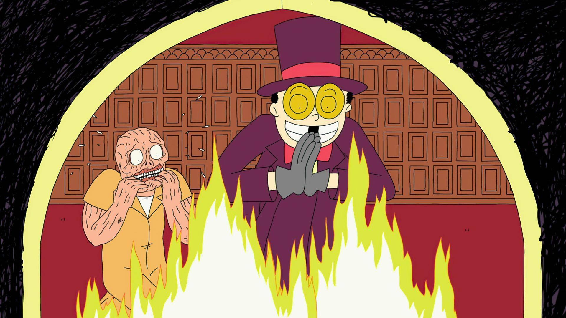 Still from Burn Stoolie Burn