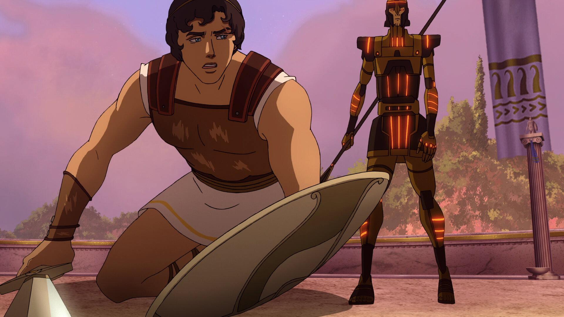 Still from Back to Olympus