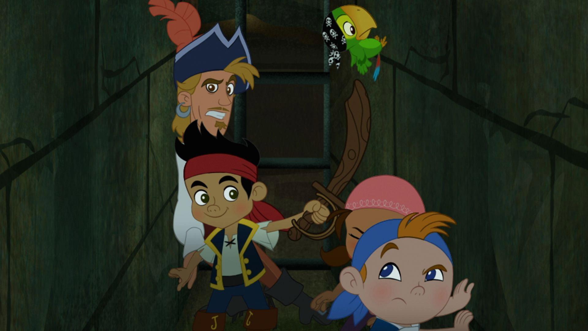 Still from Treasure of the Pirate Mummy's Tomb / Mystery of the Missing Treasure!