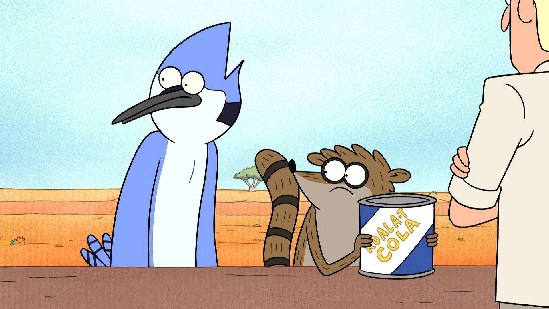 Still from Mordecai and Rigby Down Under