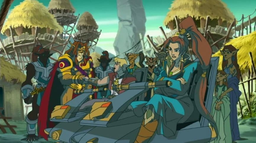 Still from Dragon's Brood