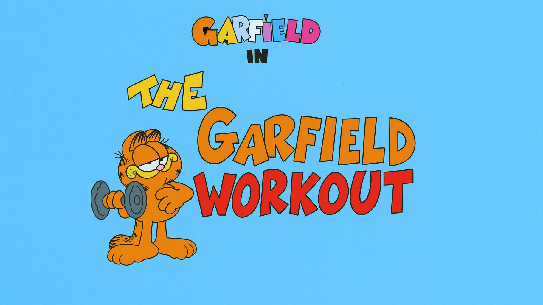 Still from The Garfield Workout