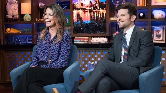 Still from Savannah Guthrie & Adam Scott