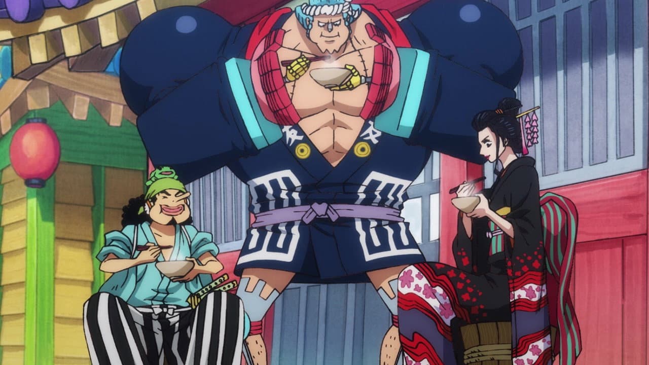 Still from A Great Sensation! Sanji's Special Soba!