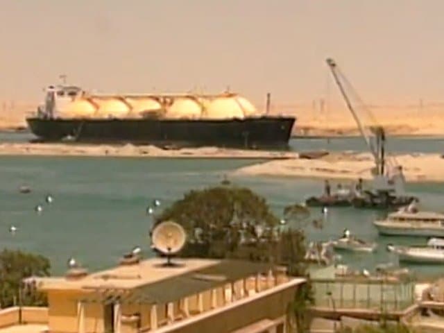 Still from Suez Canal