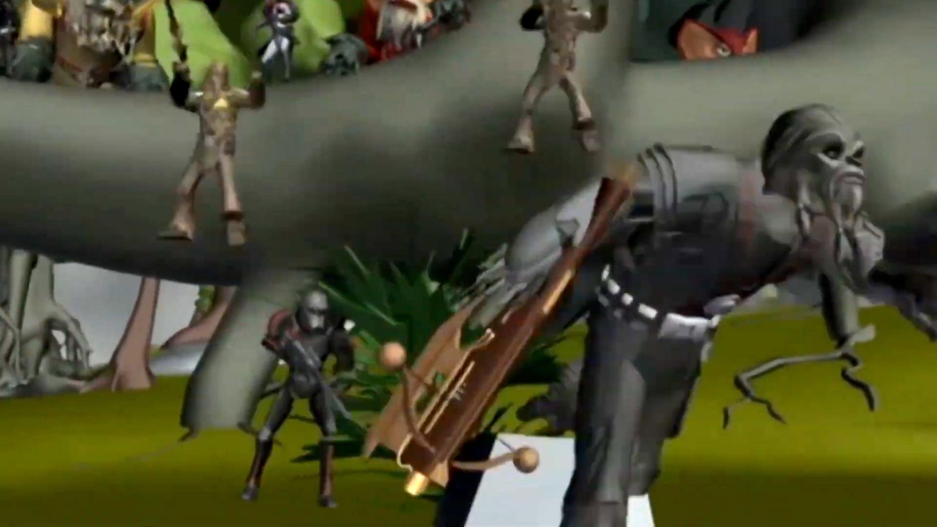 Still from Story Reel: Bad Batch & Wookies on Kashyyyk