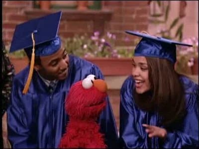 Still from Elmo Learns About School